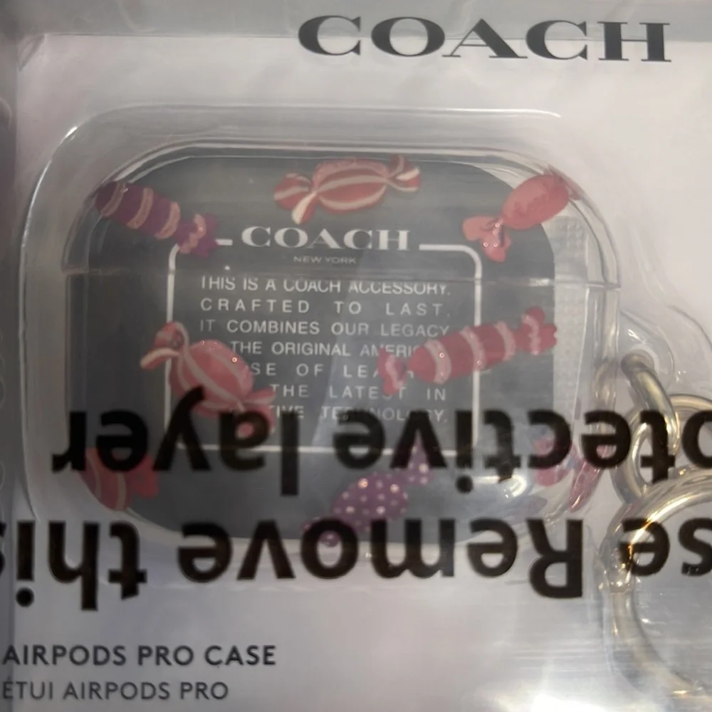 Coach Airpods Pro Case With Candy Print